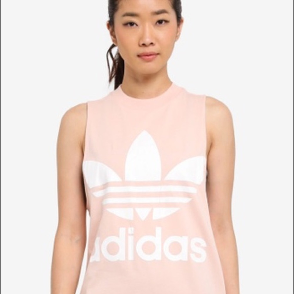 Adidas! originals tree foil Tank top